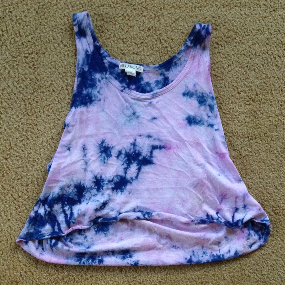Old Listing❌Tie Dye Crop Tank Top